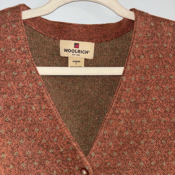 Vintage Woolrich Wool Cardigan Sweater – Women’s L - Picture 2 of 5